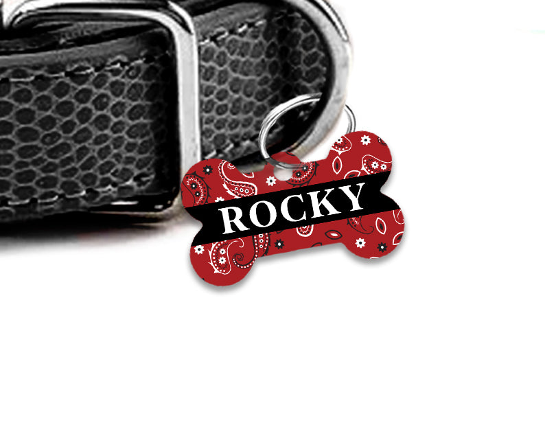 Pet ID Tag | Perfect Paisley